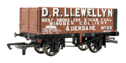 Pre-Owned R6302 7 Plank Wagon 'D.R Llewellyn' No.55