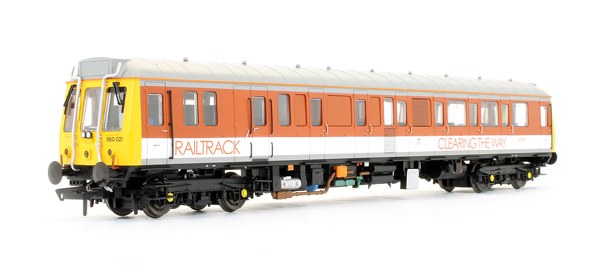 Pre-Owned 4D-009-009 Class 121 Bubble Car Railtrack 'Clearing the Way' Diesel Locomotive No.977723 - DCC Fitted