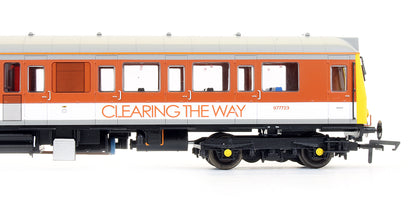 Pre-Owned 4D-009-009 Class 121 Bubble Car Railtrack 'Clearing the Way' Diesel Locomotive No.977723 - DCC Fitted