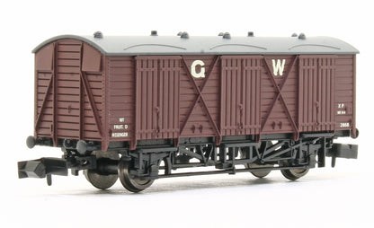 Pre-Owned Fruit D Van GWR Brown 2868