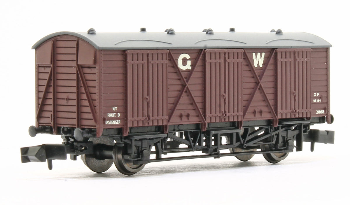 Pre-Owned Fruit D Van GWR Brown 2868