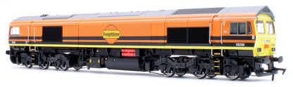 Class 59 59206 Freightliner Orange John F Yeoman Diesel Locomotive - DCC Sound & Smoke Fitted