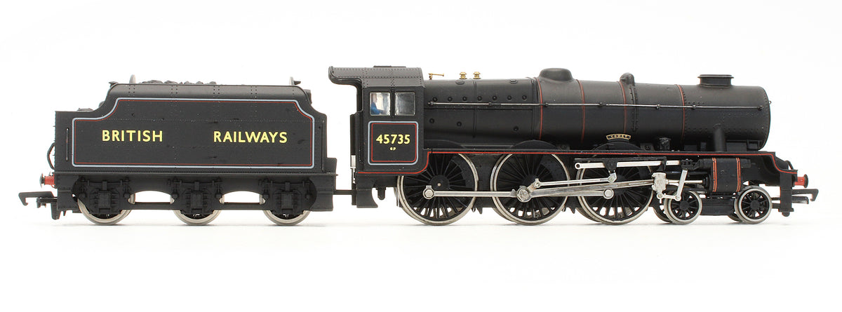 Pre-Owned BR Black 4-6-0 Rebuilt Jubilee Class 'Comet' 45735 Steam Locomotive