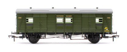 SR CCT 'Covcar' Covered Carriage Truck SR Maunsell Green 1760