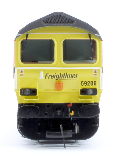 Class 59 59206 Freightliner Orange John F Yeoman Diesel Locomotive - DCC Sound & Smoke Fitted
