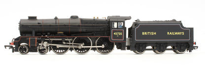 Pre-Owned BR Black 4-6-0 Rebuilt Jubilee Class 'Comet' 45735 Steam Locomotive