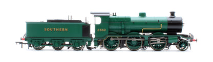 S4102-06 LB&SCR K Class 2-6-0 Southern Bulleid Malachite Green No.2350 Steam Locomotive