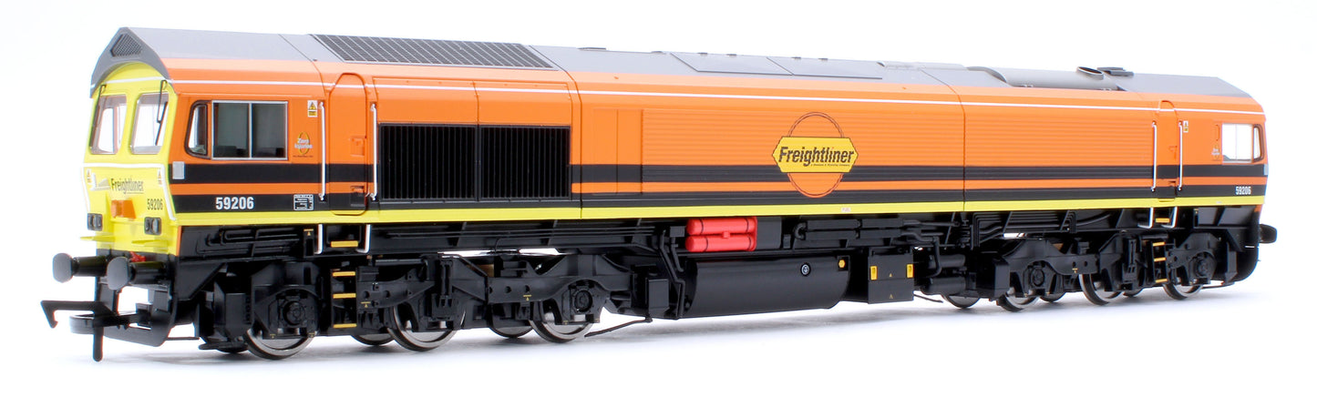 4D-005-008 Class 59 59206 Freightliner Orange John F Yeoman Diesel Locomotive
