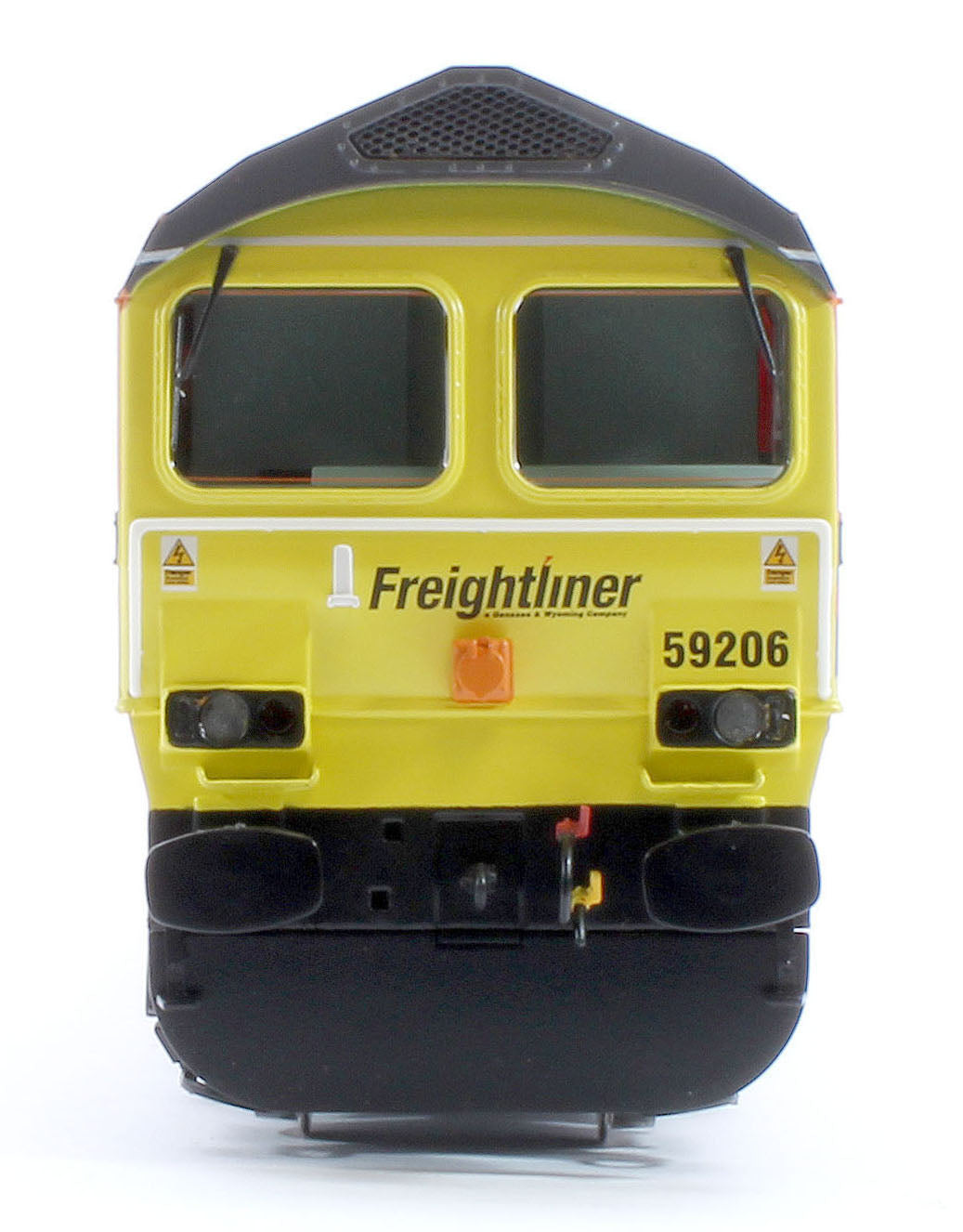 Class 59 59206 Freightliner Orange John F Yeoman Diesel Locomotive - DCC Fitted