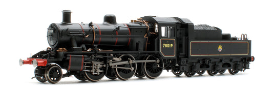 BR Standard 2MT - Early BR - Lined No.78019 NE 12D Steam Locomotive