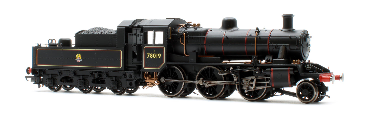 BR Standard 2MT - Early BR - Lined No.78019 NE 12D Steam Locomotive