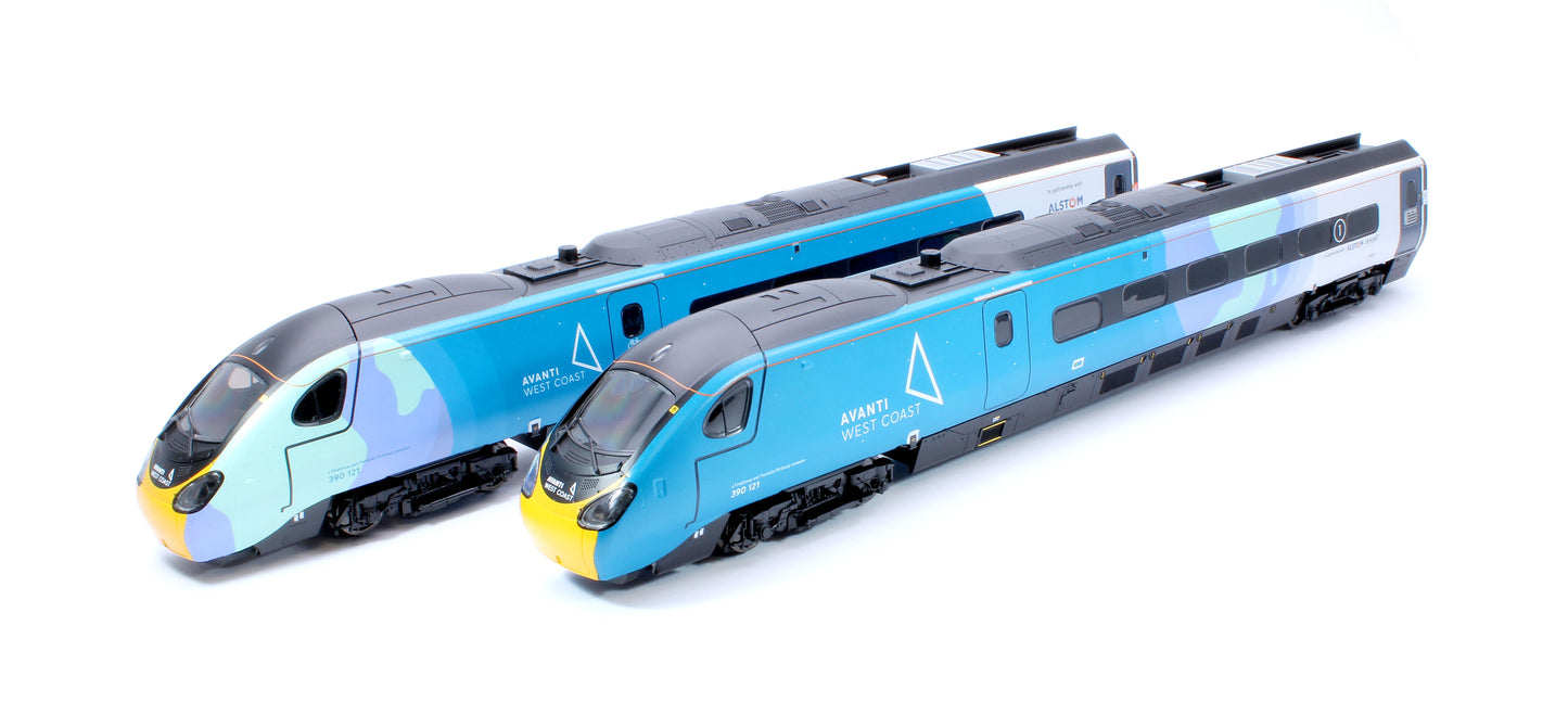 Avanti West Coast Class 390 COP26 Livery 4 Car Train Pack No.390121