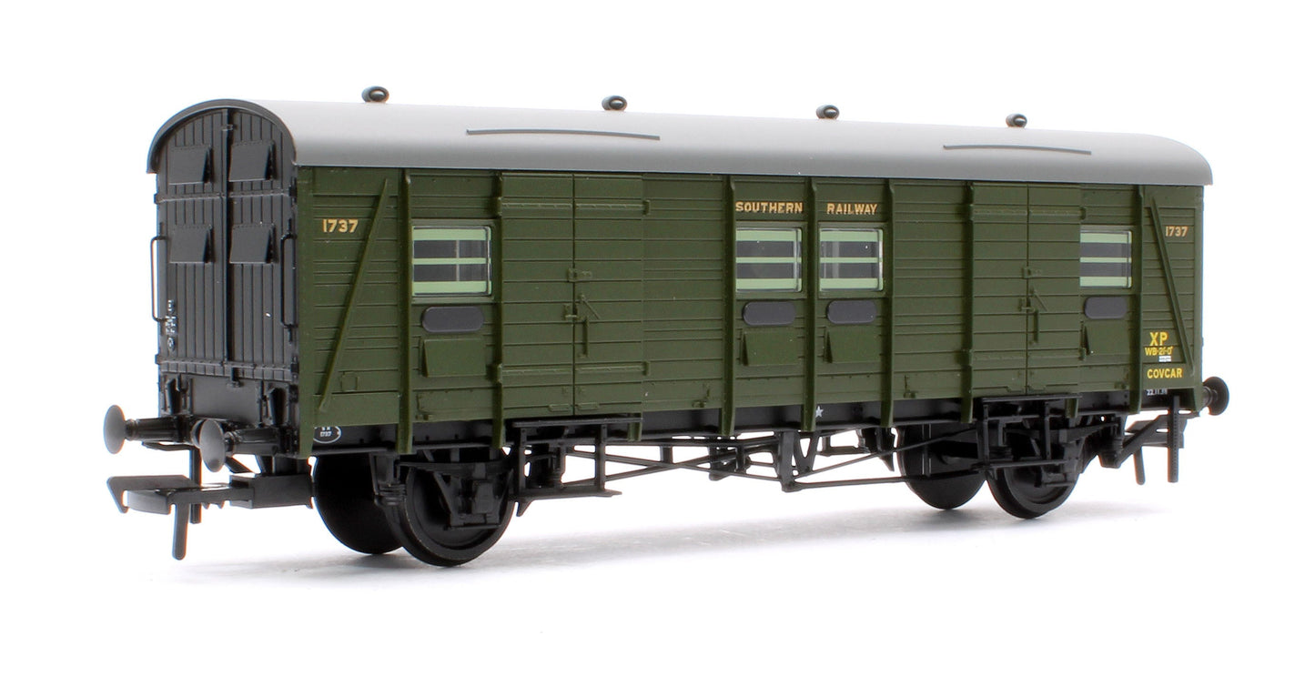 Pre-Owned 39-531 SR CCT 'Covcar' Covered Carriage Truck SR Maunsell Green 1737
