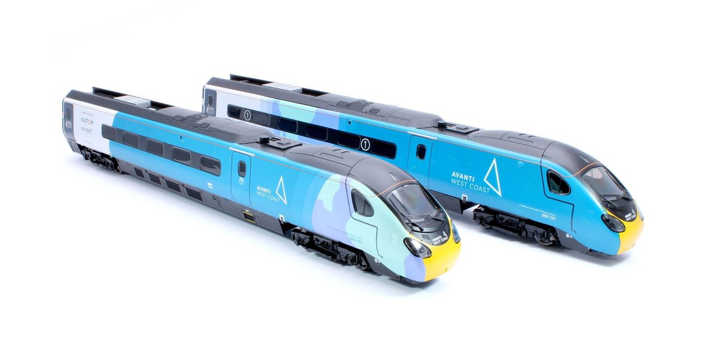 Avanti West Coast Class 390 COP26 Livery 4 Car Train Pack No.390121