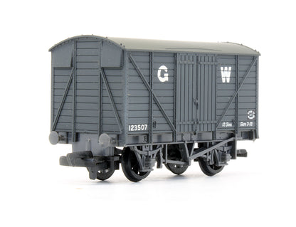Pre-Owned 12T Vent Van GWR Grey No.123507