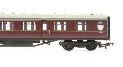Pre-Owned 34-476-1 63' Thompson 1st Class Corridor Coach BR Maroon 'E 1312 E'