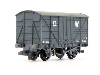 Pre-Owned 12T Vent Van GWR Grey No.123507