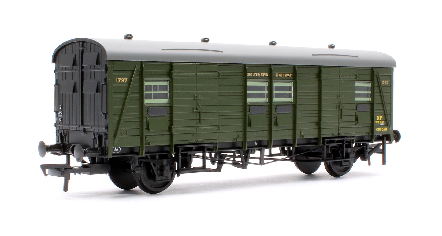 Pre-Owned 39-531 SR CCT 'Covcar' Covered Carriage Truck SR Maunsell Green 1737