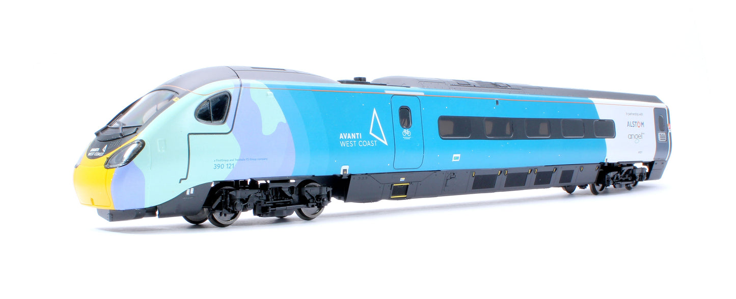 Pre-Owned R30444 Avanti West Coast Class 390 COP26 Livery 4 Car Train Pack No.390121