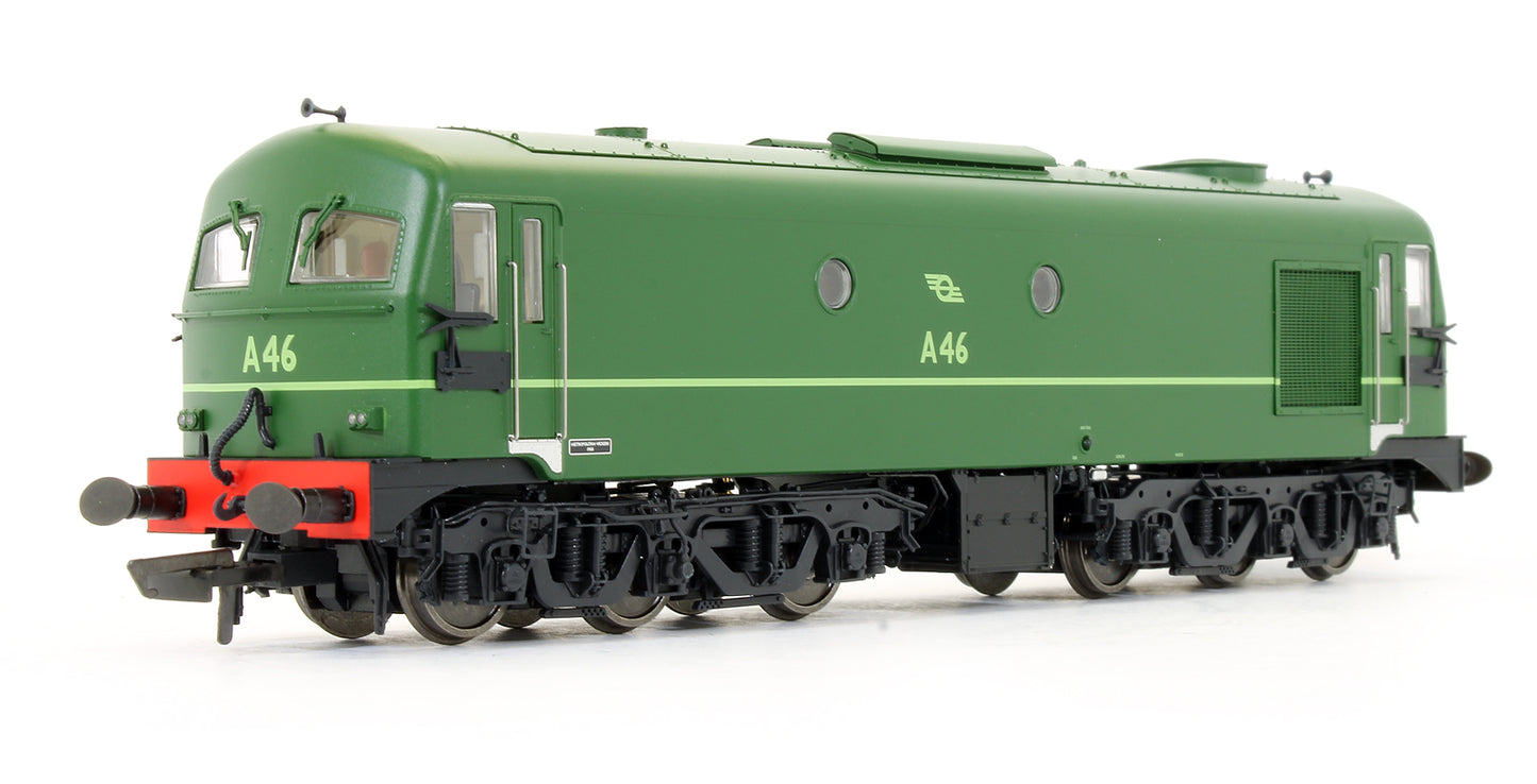 Pre-Owned CIE / Irish Rail A/001 Class CIE Lined Dark Green A46 Diesel Locomotive