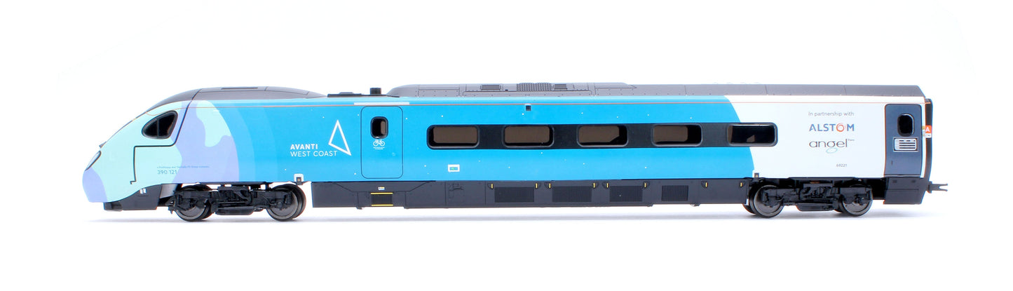 Pre-Owned R30444 Avanti West Coast Class 390 COP26 Livery 4 Car Train Pack No.390121