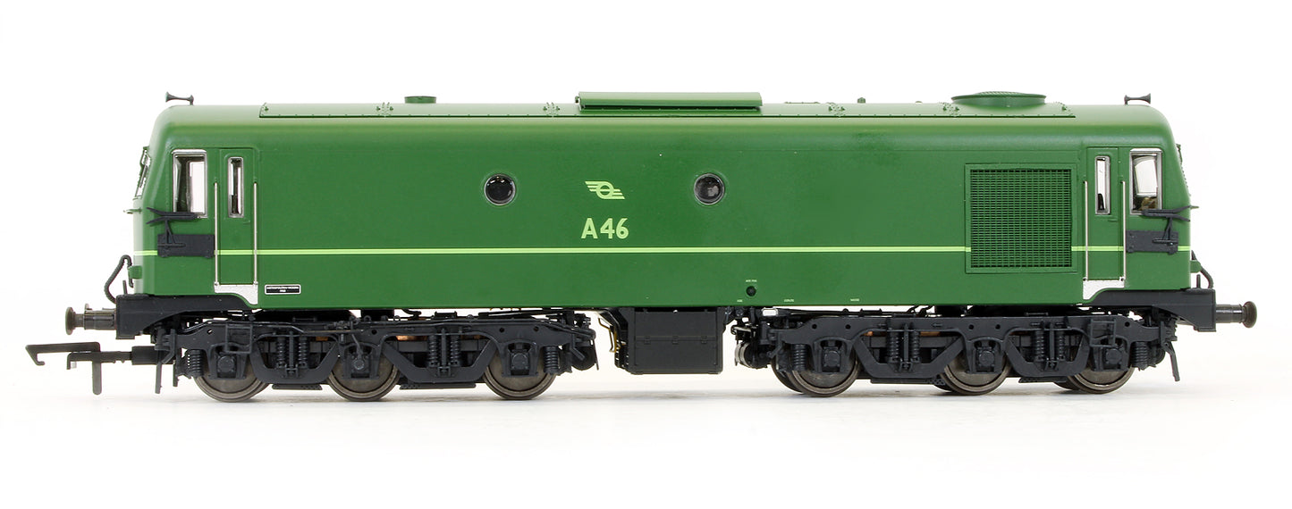 Pre-Owned CIE / Irish Rail A/001 Class CIE Lined Dark Green A46 Diesel Locomotive