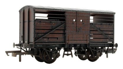 Pre-Owned 10T BR Bauxite (Ex-SR) Bulleid Cattle Wagon No.S52347 - Weathered