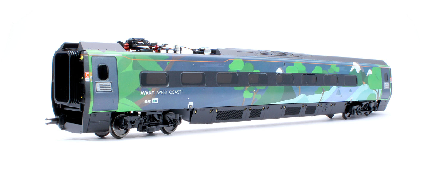 Pre-Owned R30444 Avanti West Coast Class 390 COP26 Livery 4 Car Train Pack No.390121
