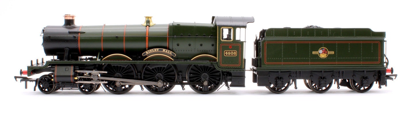 Pre-Owned 32-008 GWR 49XX 'Hall' 4936 'Kinlet Hall' BR Lined Green (Late Crest) Steam Locomotive