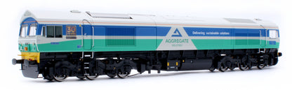 Class 59 Aggregate Industries 59002 Alan J Day Diesel Locomotive - DCC Sound