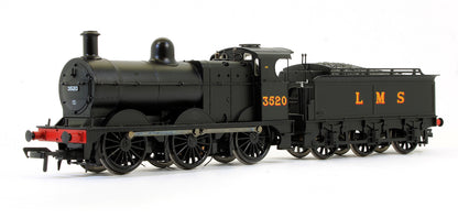 Pre-Owned Class 3F 3520 LMS Black Steam Locomotive - DCC Fitted