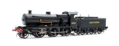 S4102-07 LB&SCR K Class 2-6-0 Southern Bulleid War Time Black No.2352 Steam Locomotive