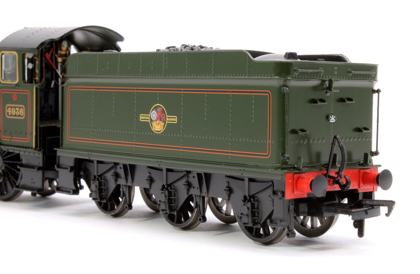 GWR 49XX 'Hall' 4936 'Kinlet Hall' BR Lined Green (Late Crest) Steam Locomotive