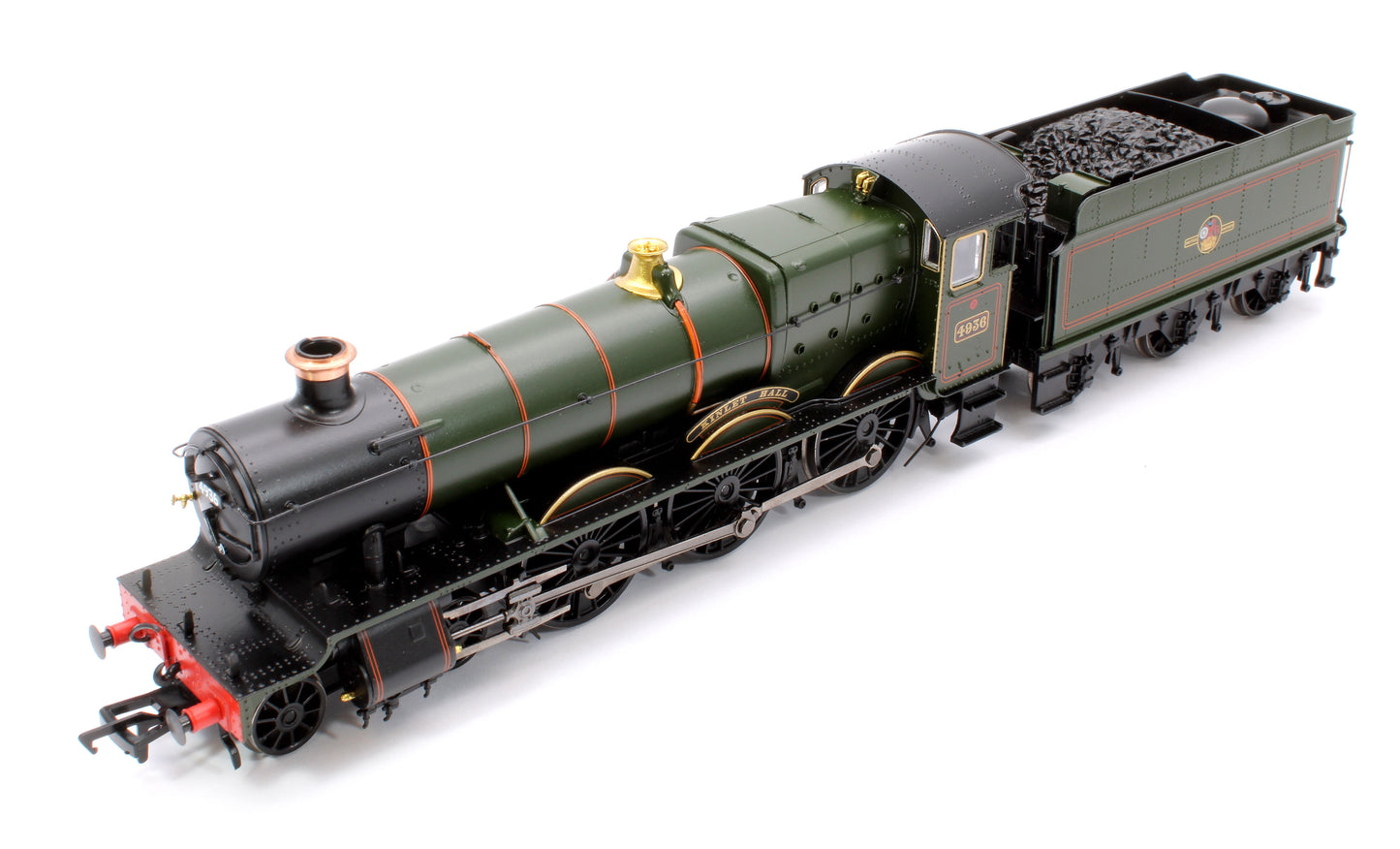 GWR 49XX 'Hall' 4936 'Kinlet Hall' BR Lined Green (Late Crest) Steam Locomotive