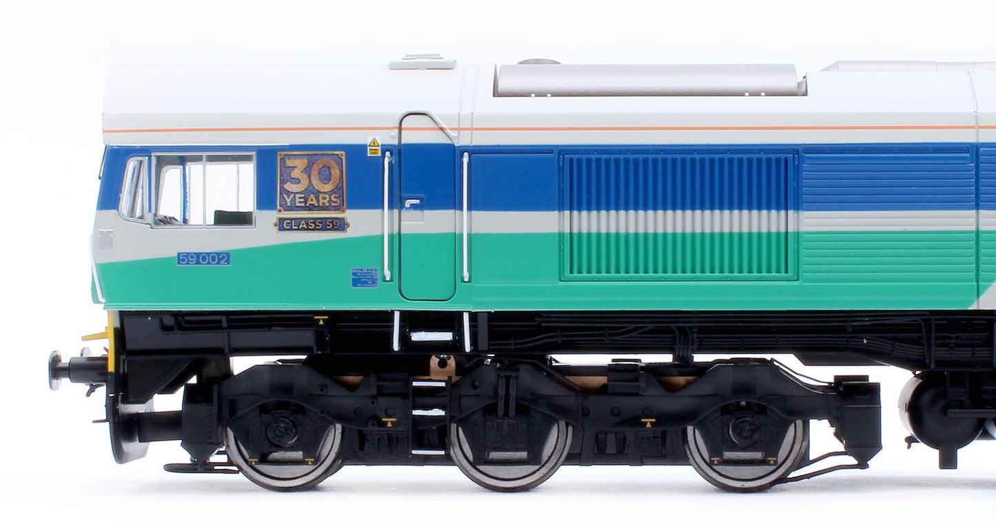 4D-005-010D Class 59 Aggregate Industries 59002 Alan J Day Diesel Locomotive - DCC Fitted