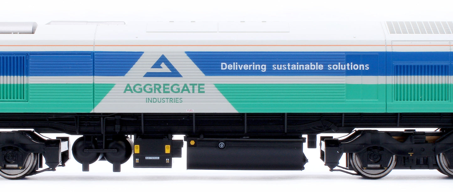 Class 59 Aggregate Industries 59002 Alan J Day Diesel Locomotive - DCC Sound