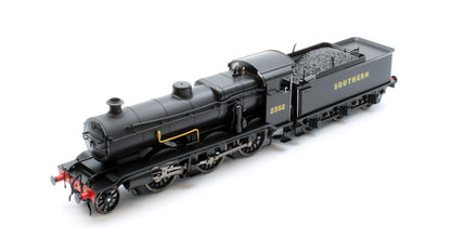 S4102-07 LB&SCR K Class 2-6-0 Southern Bulleid War Time Black No.2352 Steam Locomotive