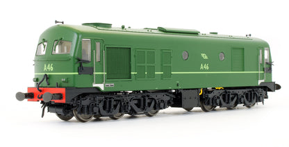 Pre-Owned CIE / Irish Rail A/001 Class CIE Lined Dark Green A46 Diesel Locomotive