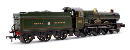 GWR 49XX 'Hall' 5900 'Hinderton Hall' GWR Lined Green (GW Crest) Steam Locomotive