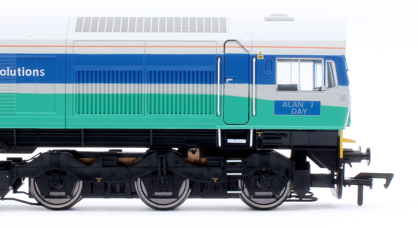 Class 59 Aggregate Industries 59002 Alan J Day Diesel Locomotive - DCC Sound