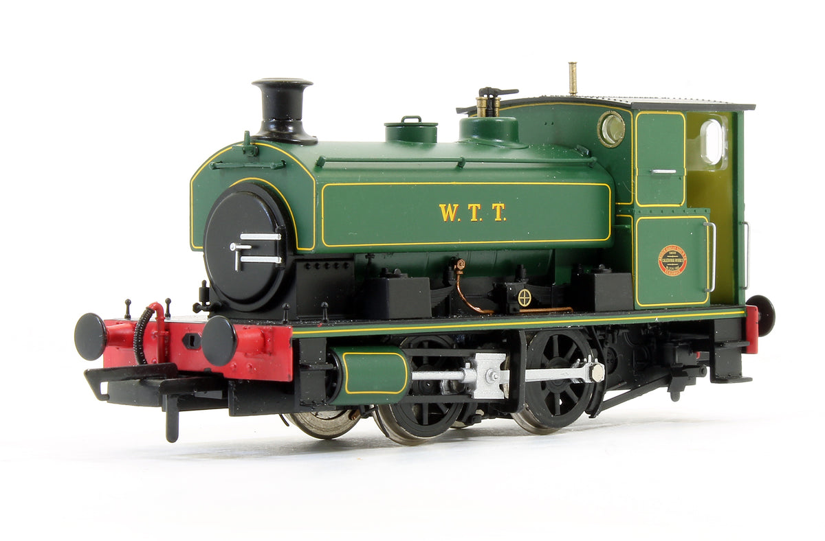 Andrew Barclay 0-4-0ST 14" 2134 'WTT' In Lined Green Steam Locomotive