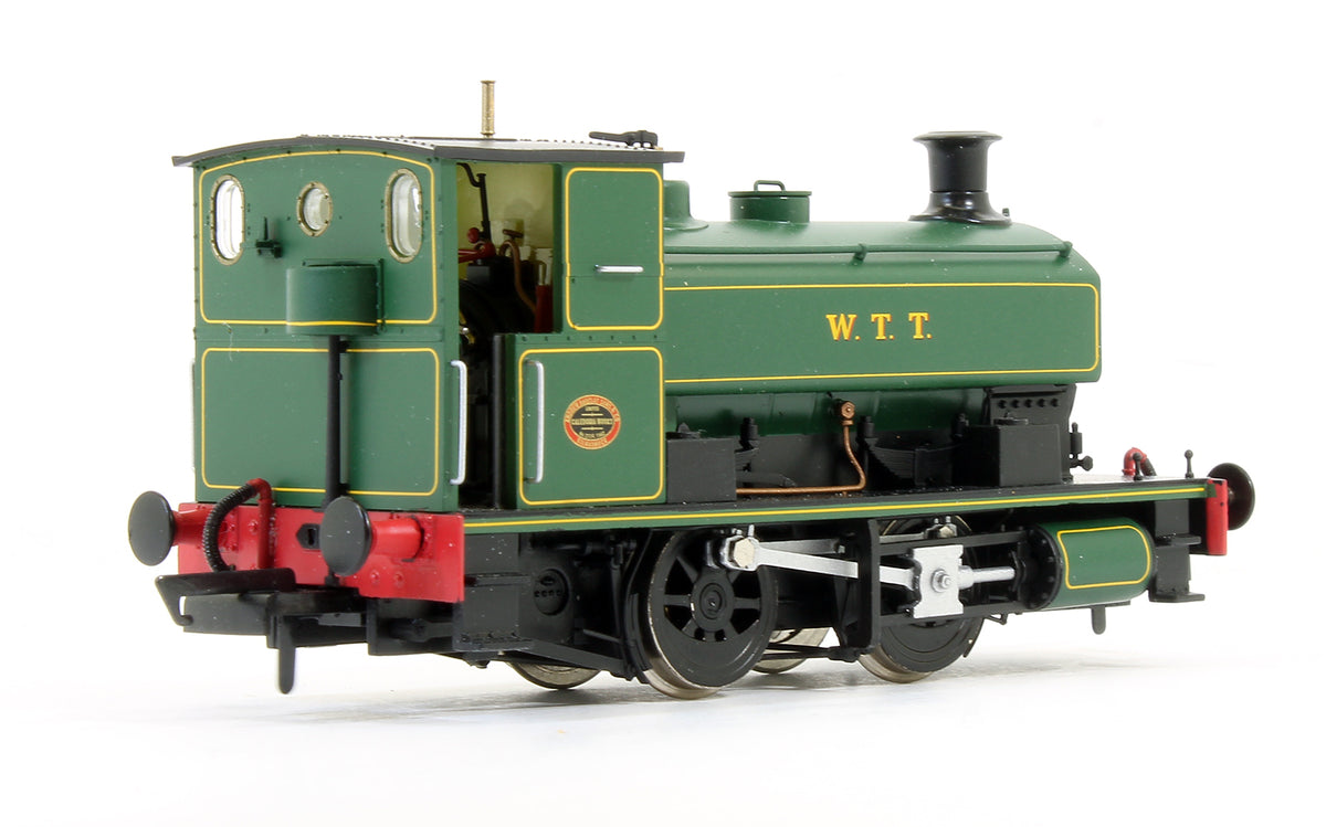 Andrew Barclay 0-4-0ST 14" 2134 'WTT' In Lined Green Steam Locomotive