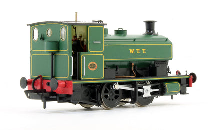 Andrew Barclay 0-4-0ST 14" 2134 'WTT' In Lined Green Steam Locomotive