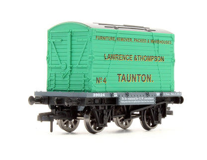 Pre-Owned GWR Flat Wagon With Container  - Limited Edition