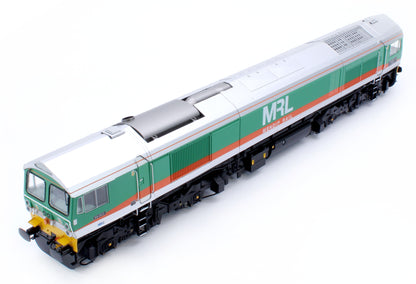 Class 59 59002 MRL Green/Orange Alan J Day Diesel Locomotive - DCC Fitted