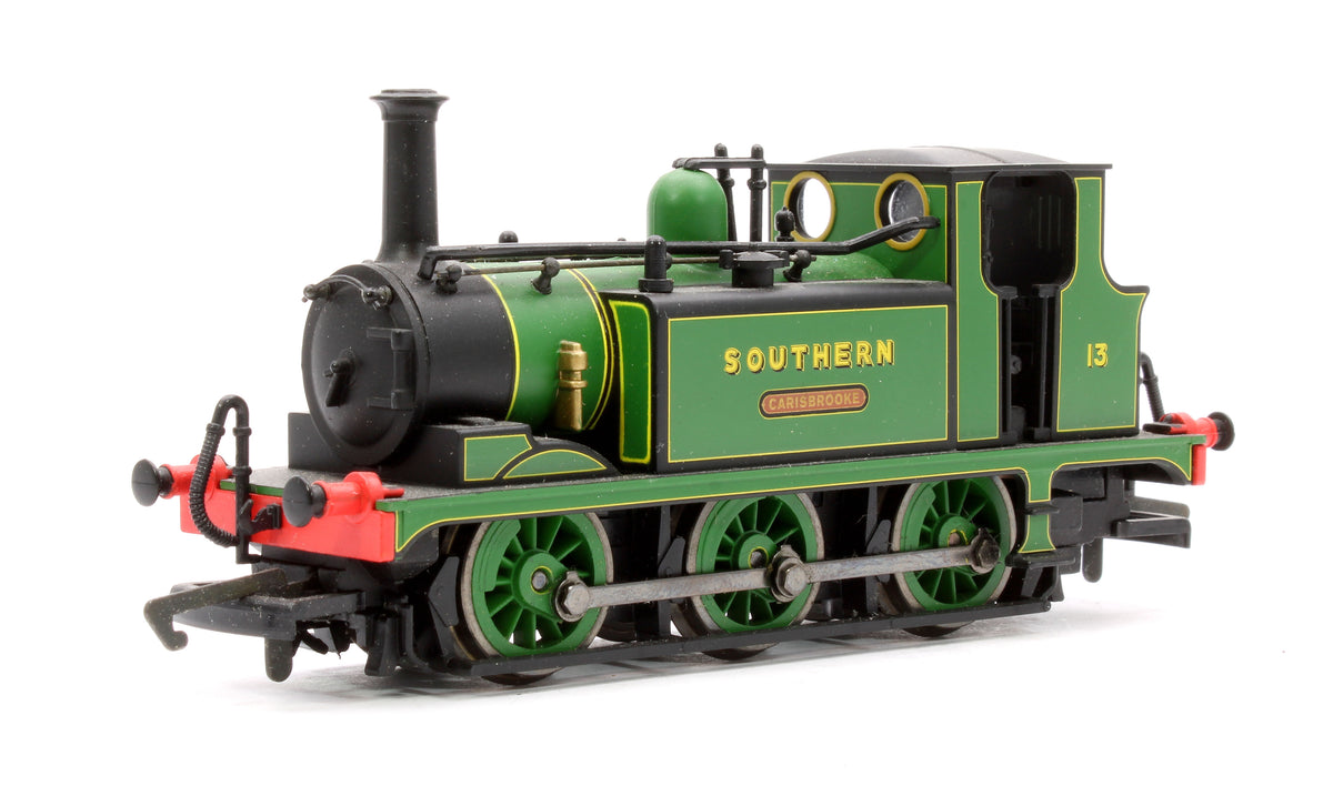 Pre-Owned R2407 AIX Class 0-6-0 SR Bulleid Green 'Carisbrooke' No.13 Terrier Steam Locomotive