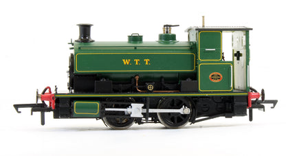 Andrew Barclay 0-4-0ST 14" 2134 'WTT' In Lined Green Steam Locomotive