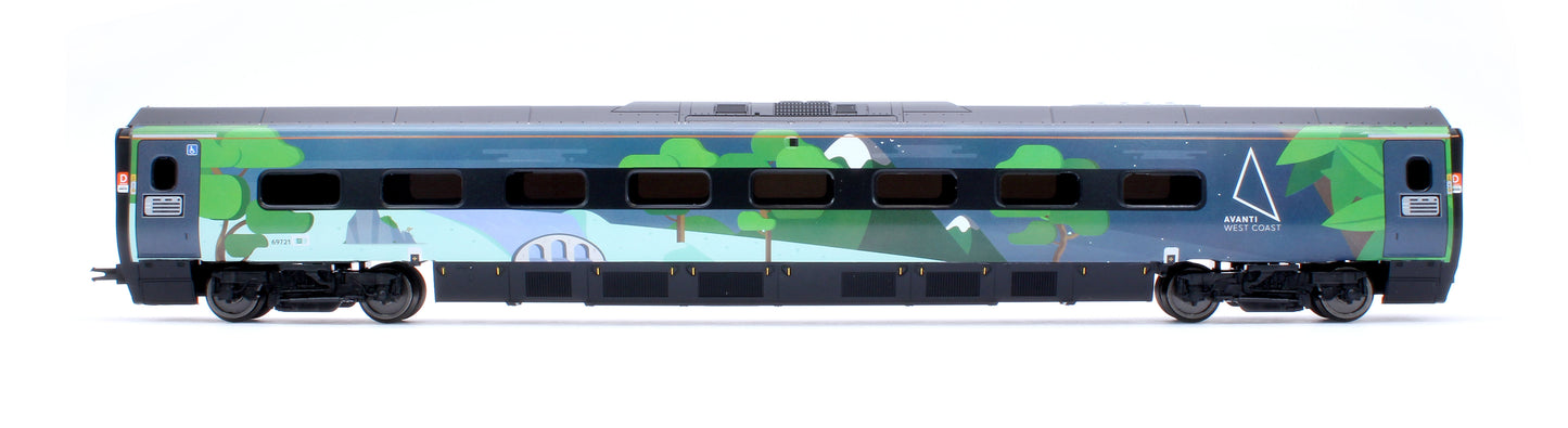 Avanti West Coast Class 390 Climate Change Livery Coach Pack 2 68921 + 68821