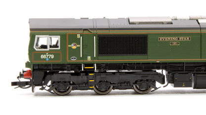 TT3018M Pre-Owned Class 66 Co-Co 66779 ‘Evening Star’ GBRf Diesel Locomotive - DCC Sound