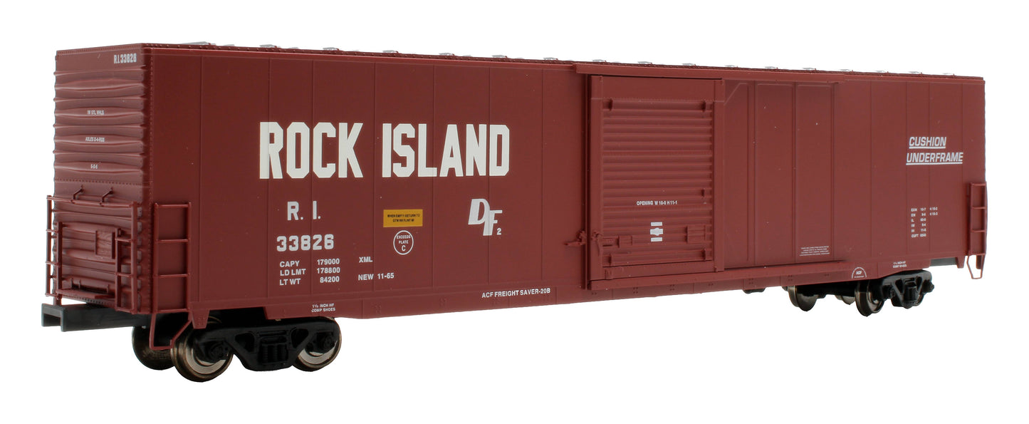 Pre-Owned 1656-3 ACFr 60' Auto Car Parts 'Rock Island' 33826